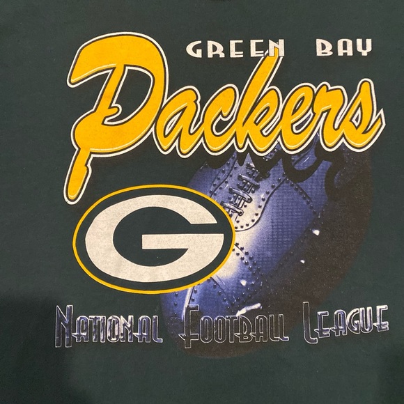 Vintage Logo 7 Green Bay Packers 90s shirt - Picture 2 of 6